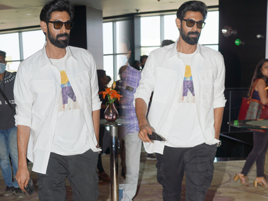Dashing Rana At Bheemla Nayak Promotions